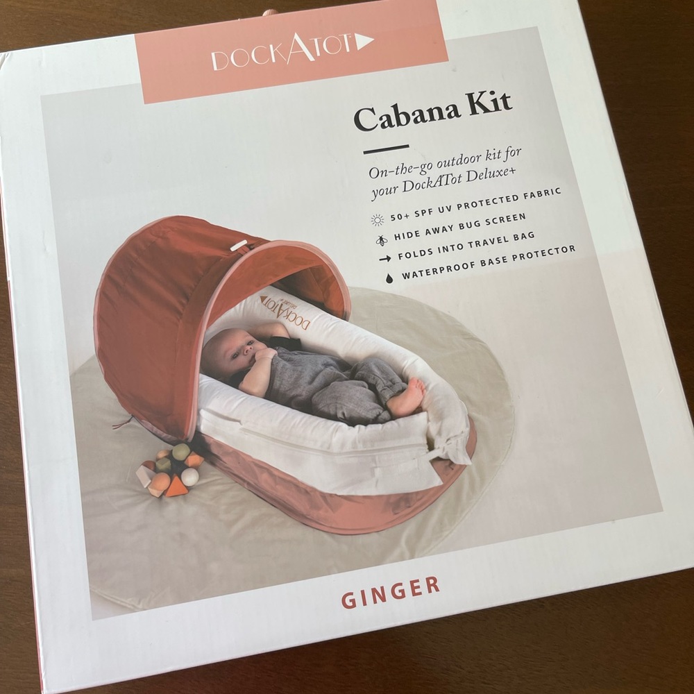 DockAtot Ginger Cabana Cover/Sun shade